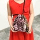 thumbnail image 3 of Conjunto De Mochila Bolso 3 unids/set mujeres orejas de conejo Mini lentejuelas mochila embrague de hombro/rojo, 3 of 8