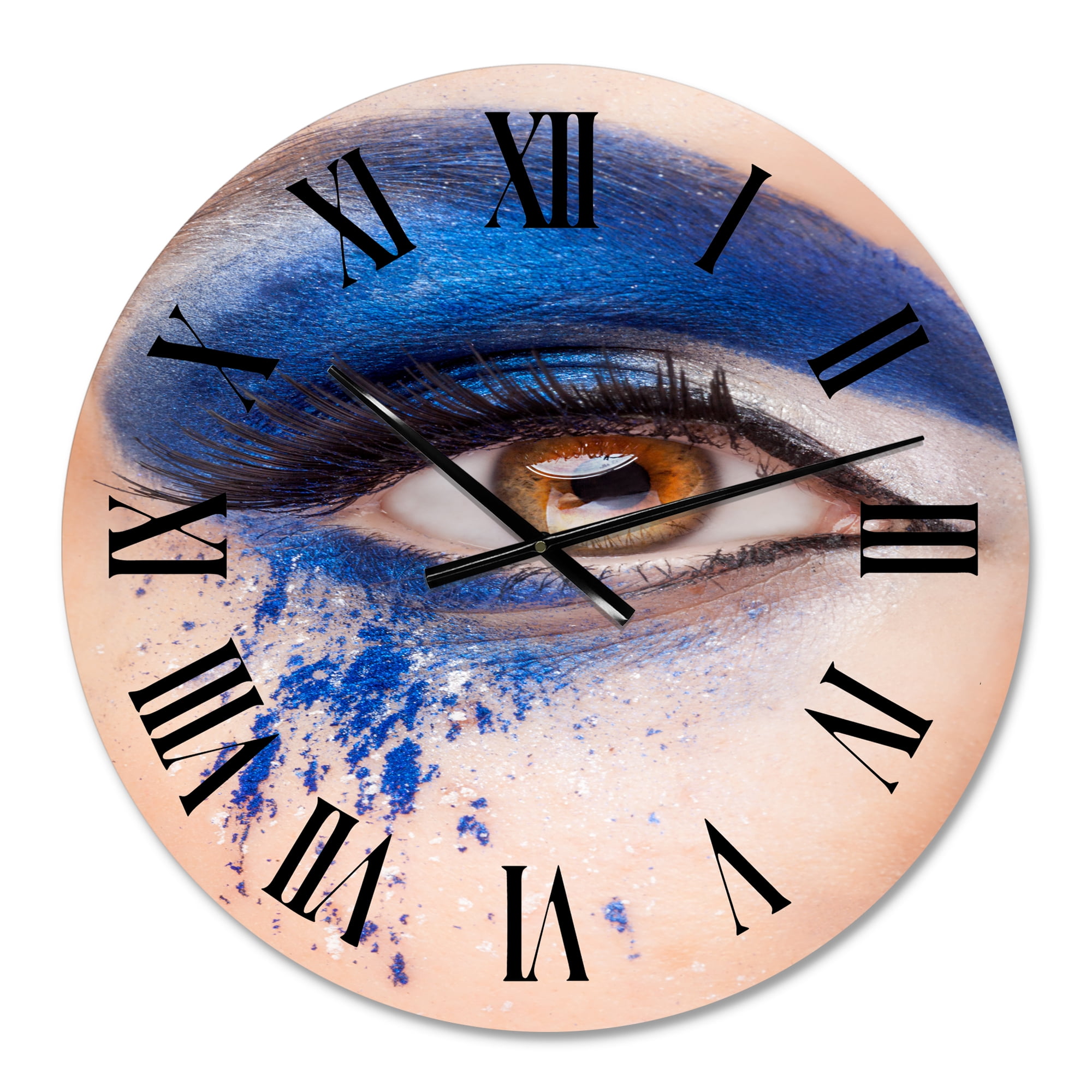Designart 1 in Modern,Contemporary Wall Clock