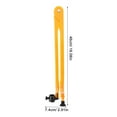 thumbnail image 3 of KAKOWELY geometric compass Plastic Compass Math Teaching Compass Math Geometry Tools Big-Sized Professional Draw Tool For Blackboard Teacher Demonstration Orange, 3 of 5