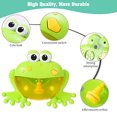 thumbnail image 1 of HengGL Baby Bath Bubble Toys Set, Tub Big Frog Automatic Bubble Maker Soplador Juguetes co HengGL HengGL, 1 of 2