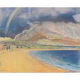 thumbnail image 2 of Ludwig von Hofmann 24x20 Black Ornate Framed Double Matted Museum Art Print Titled: Bay of Messene (1910), 2 of 5
