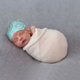 thumbnail image 6 of Picia Colorful Sweet Donuts Printed Preemie Hats for Baby Girls Cotton Premature Knot Hats Newborn Hospital Cap Warm Knot Beanie Nicu for Preemie Girls and Boys, 6 of 6