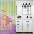 thumbnail image 6 of Tinker bell Shower Curtain Polyester Fabric Bathroom Shower Curtain Size 60x72 inch for Bathroom Decor, 6 of 7