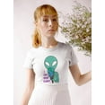 thumbnail image 2 of I Like Your Planet T-Shirt Women -Smartprints Designs, Female 4X-Large, 2 of 4