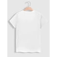 thumbnail image 3 of Women's St. Patrick's Day T-Shirt - Whimsical Whale & Beef Oil Graphic with Leopard Print Clover & Magic Hat, Casual Crew Neck Short Sleeve Top, Lightweight Polyester Blend, Perfect for Spring/Summer, 3 of 4