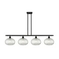 thumbnail image 7 of 516-4I-BAB-G555-10CL-Innovations Lighting-Ithaca - 4 Light Stem Hung Island In Industrial Style-10 Inches Tall and 48.25 Inches Wide-Black Antique, 7 of 7