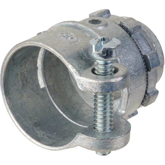 Halex 20421 Squeeze Connectors, 1/2-In. Knockout, 3-Pk. - Quantity 15