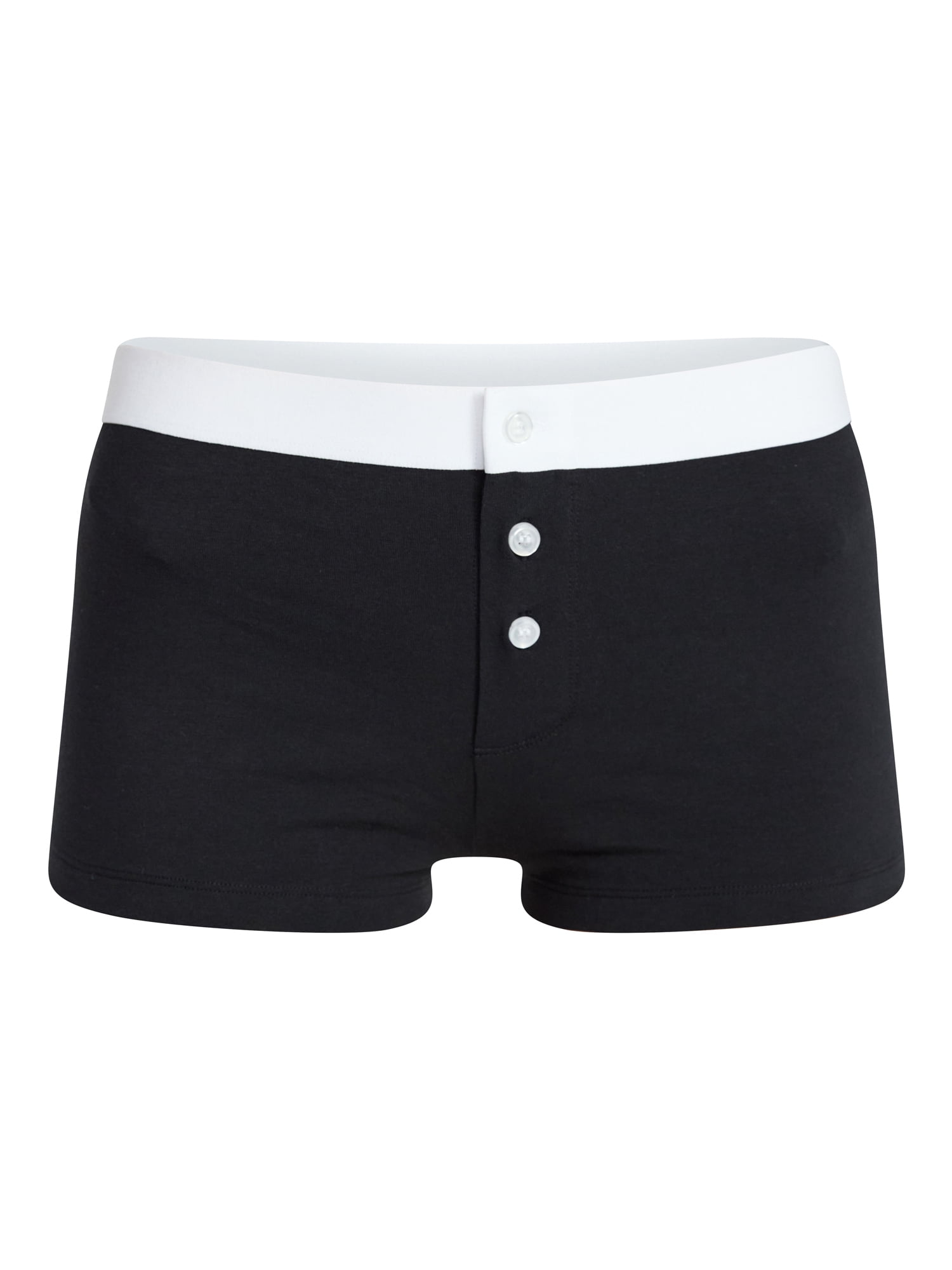No Boundaries Women's Cotton Jersey Boyshort Panties, Sizes XS-XXXL