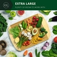 thumbnail image 5 of Royal Craft Wood Cutting Board for Kitchen – Wood Chopping Board with Juice Groove – Bamboo Cutting Board for Meat, Vegetables, Cheese & Charcuterie Serving (XXL, 20" x 14"), 5 of 6
