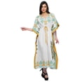 thumbnail image 3 of Moomaya Kaftan Long de Plage pour Femmes, Tenue de Plage, Robe de Plage, Couvre-Maillot Bikini, Kaftan, Grande Taille, 3 of 6
