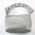 thumbnail image 3 of Yesbay Women Stylish Handmade Rhinestone Knot Shoulder Bag Storage Pouch for Party, 3 of 8