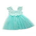 thumbnail image 1 of Robe de Princesse en Tulle Dentelle pour Bébés Filles Robe de Fête Formelle, 1 of 3