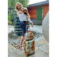 thumbnail image 3 of Carry On Luggage Set Spinner Suitcase 2 Piece Travel Set TSA Lock 20 Inch Brown, 3 of 6