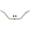 Chrome, variant on La Choppers LA-7312-07 1-1/4in. Moose Knuckle Touring Handlebar - Chrome