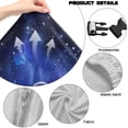 thumbnail image 6 of TSOVTHRID Wolf Galaxy Butterfly Print Gaming Chair Cover with Armrest Cover, Anti-Dust Computer Desk Chair Cover with Elastic Bottom Removable Rotating Computer Chair Slipcovers Protective, 6 of 7