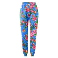 thumbnail image 3 of Pantalones de chándal Gibobby para mujer con estampado inferior Azul XL, 3 of 5