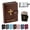 Brown, variant on Catholic Prayer Card Holder, Genuine Leather Holy Wallet, Pocket Prayer Card Organizer with Snap Closure with 40 Sleeves Album Book Religious Spiritual Gift Traveling Display Protectors