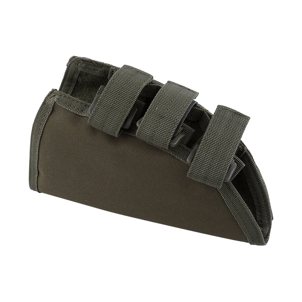 Tebru Rifle Cheek Pad ,Buttstock Cheek,4 Colors Of Nylon Hunting Rifle