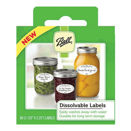 JARDEN HOME BRANDS 1440010734 60Pack Dissolvable Jar Label
