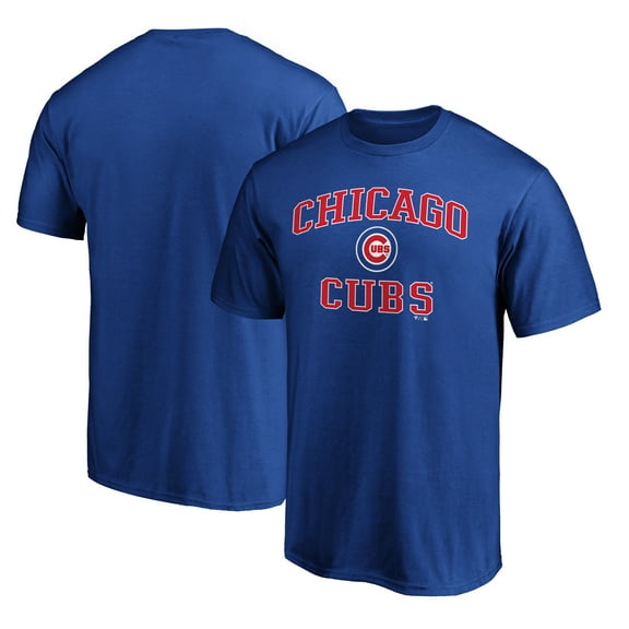 Men's Royal Chicago Cubs Heart & Soul Team Logo T-Shirt