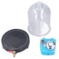 thumbnail image 2 of Vacuum Demonstration Hood, Vacuum Bell Jar Various Experiments  for Classroom, 2 of 8