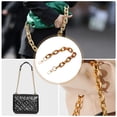 thumbnail image 5 of Unique Bargains 1 Pc Small Oval Handbag Chain Strap 14.57" Dark Coffee Color Acrylic, 5 of 5
