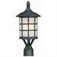 thumbnail image 2 of Artcraft Lighting - York-1 Light Outdoor Post Mount in Transitional Style-8, 2 of 2