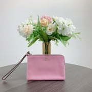 COACH Corner Zip Wristlet in Tulip, F58032