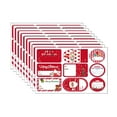 thumbnail image 2 of 10 Sheets Stickers/Roll Stickers Christmas Stickers Christmas Holiday Decoration Gift Self Adhesive Stickers/ 10 Stickers, 2 of 3