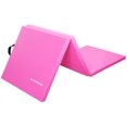 thumbnail image 1 of BalanceFrom 6ft x 2ft x 1.5in 3-Panel All-Purpose Folding Gymnastics Mat, Pink, 1 of 11