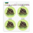thumbnail image 1 of Tortoise Take It Slow Turtle Refrigerator Fridge Locker Vinyl Circle Magnet Set, 1 of 3