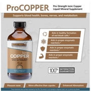 Ionic Colloidal Copper Liquid (8oz/30 PPM) | Blood | Bones | Nerves | Metabolism - Thrival Labs