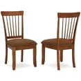 thumbnail image 2 of Signature Design by Ashley Berringer Dining Chair with Cushions, Set of 2, Rustic Brown, 2 of 4