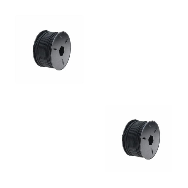 Cordón de seguridad de paracaídas Soidarity 2mm 31m multicolor Negro 2piezas