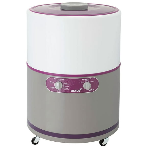 Lavadora Una Tina Acros 22kg Gris ALF2253EG