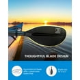 thumbnail image 4 of Adjustable Carbon Fiber Kayak Paddle 86in-94in with Paddle Leash for Adults, 4 of 5