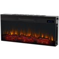 thumbnail image 6 of Bowery Hill Contemporary Electric Fireplace Entertainment Center In Antique Gray, 6 of 19