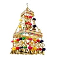 thumbnail image 2 of Square Centre Hanging Wall Roof Ceiling Hanging Jhoomar Colorful Pom Pom Hangings Decorative Ornament Party Christmas Decorations New year Gifts Home Décor For Wedding Festivities Gifting, 2 of 4