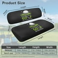 thumbnail image 3 of POLERO 2PCS Golf Cart Seat Covers, I Like My Golf Breathable Front and Rear Seat Cushion Cover Fits for Ezgo Club Car Golfcart Original Regular Seats, No Stapler, 3 of 8
