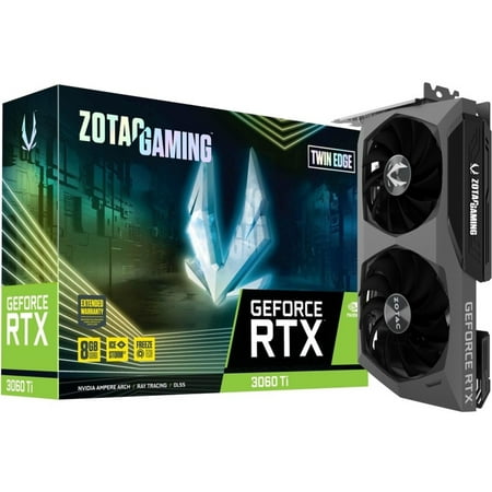 Zotac NVIDIA GeForce RTX 3060 Ti Graphic Card, 8 GB GDDR6X