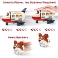 thumbnail image 2 of Toy Airplane Care for Me Learning Carrier Dog con música, 2 of 5