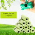thumbnail image 1 of Compostable Biodegradable Dog , Refill Rolls, Leak-Proof Pet Waste Bags, Earth Friendly, Easy Tear-Off, EPI Technology, Environment-Friendly Durable, Cat Litter Bag,10Rolls, 1 of 7