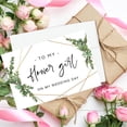 thumbnail image 4 of Koyal Wholesale Wedding Day Gift Cards Set with Envelopes Set of 12, Geometric Greenery, 4 of 5