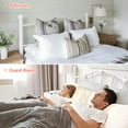 thumbnail image 3 of Riedhoff Twin Size Bed Frame for Girl, with Headboard, No Box Spring Needed, White, 3 of 8