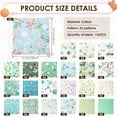 thumbnail image 2 of 126 Pcs Assorted Charm Pack for Quilting Cotton Fabric Square 5 x 5 inch Precut Quilted Fabric Floral Patchwork for Sewing DIY Craft, 2 of 8