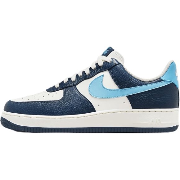 Nike Men's Air Force 1 '07 Armory Navy/Sail/Pale Ivory/Baltic Blue running shoes