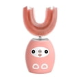 thumbnail image 1 of Cepillo de dientes eléctrico ultrasónico para niños con cepillo de silicona, 1 of 4