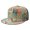 Natural Fl, variant on Symmetrical Artistic Flat Brim Cap - Unisex Adjustable Baseball Hat