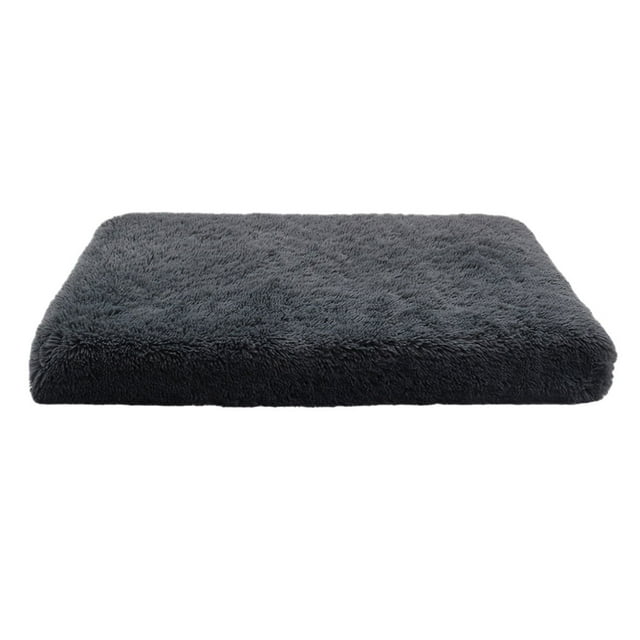 Dalazy Suitable For All Breeds Dog Bed Easy To Clean Durable Pet Cushion Polyester Pet Mat Value For Money dark grey XXL 120*80*10cm 1Set
