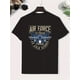 thumbnail image 1 of 0825 AIR FORCE Boys' Patriotic Military Graphic Cotton T-Shirt - Lightweight Breathable Short Sleeve Top with Veteran Proud Air Force Design, Regular Fit Summer Casual Tee, Bold Lettering Shirt, 1 of 6
